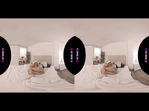 ❤️ PORNBCN VR Bidh dithis leasbach òg a’ dùsgadh adharcach ann an 4K 180 3D virtual reality Geneva Bellucci Katrina Moreno Porn dachaigh  leinn
