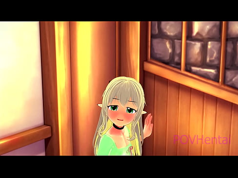 ❤️ (Trap) Bidh maighdeann Elvish gad chuideachadh gus d’ aghaidh a nighe. Porn dachaigh  leinn